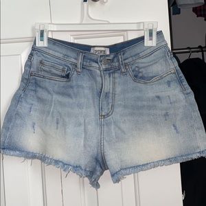 VS PINK Jean mom shorts